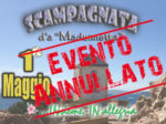 Il maltempo costringe ad annullare la festa del 1 Maggio a La Maddalena