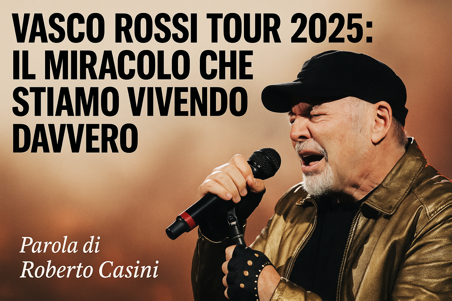 Vasco Rossi Tour 2025: il miracolo che stiamo vivendo davvero