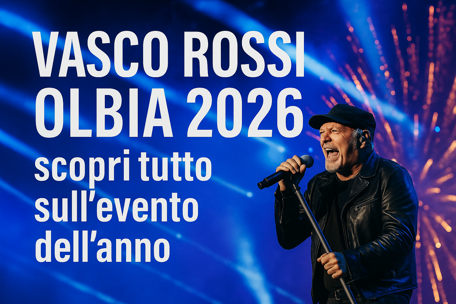 Vasco Rossi Olbia 2026: scopri tutto sull’evento dell’anno