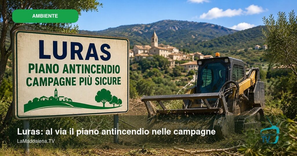 Luras si prepara all’estate: decespugliamento e manutenzioni nelle campagne