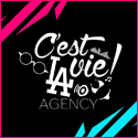 Banner pubblicitario C’est la Vie Agency