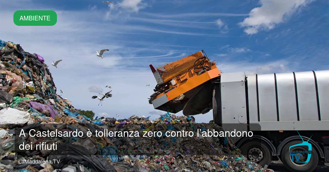 A Castelsardo è tolleranza zero contro l’abbandono dei rifiuti